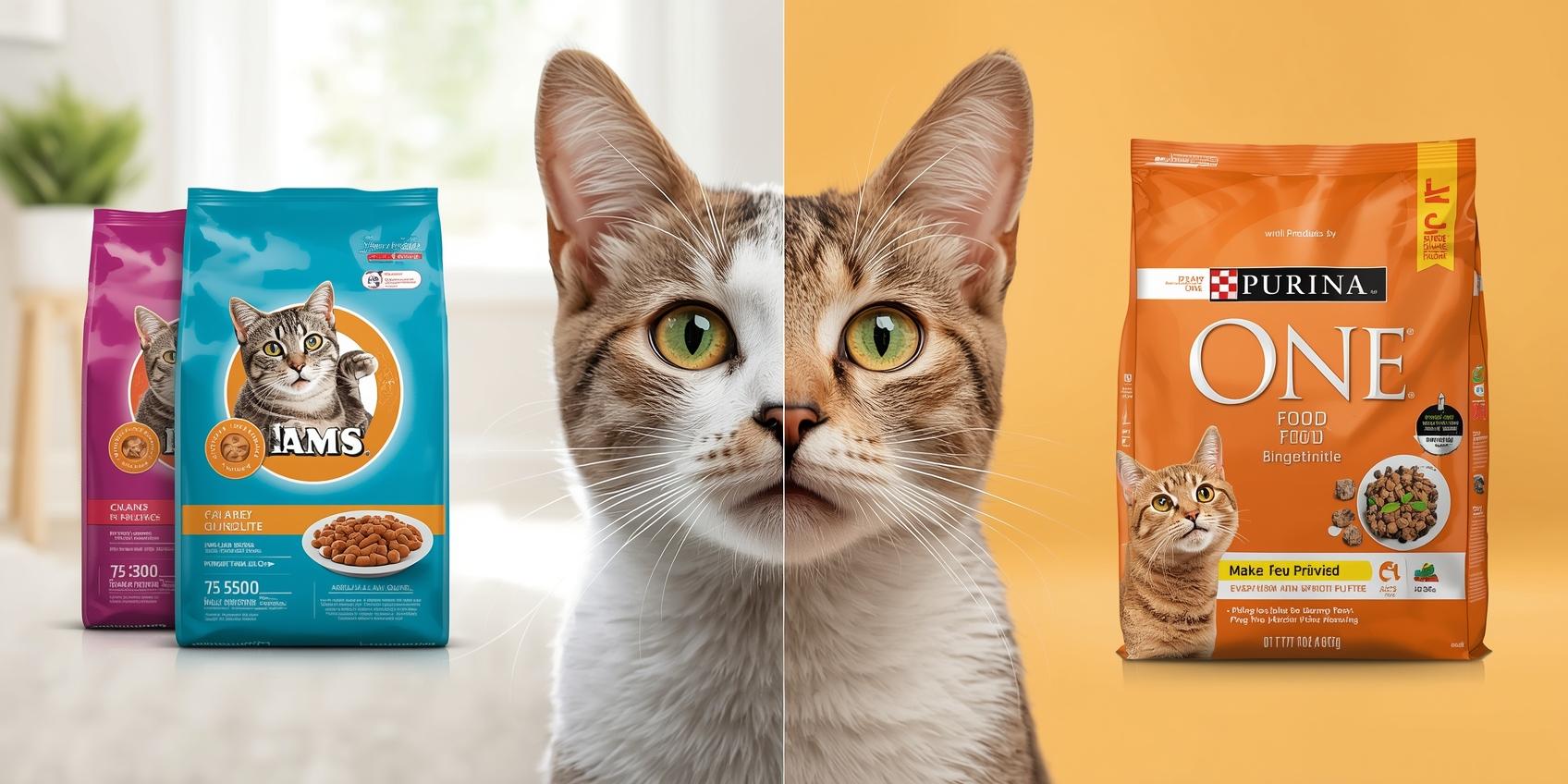 Iams Cat Food vs Purina One