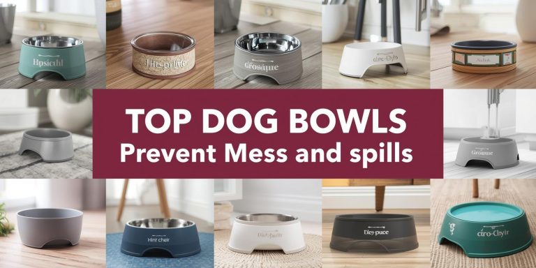 Top Dog Bowls That Prevent Mess and Spills